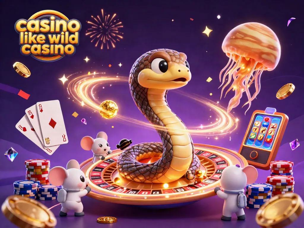 Experience thrilling entertainment at a casino like wild casino with vibrant games and cosmic fun.