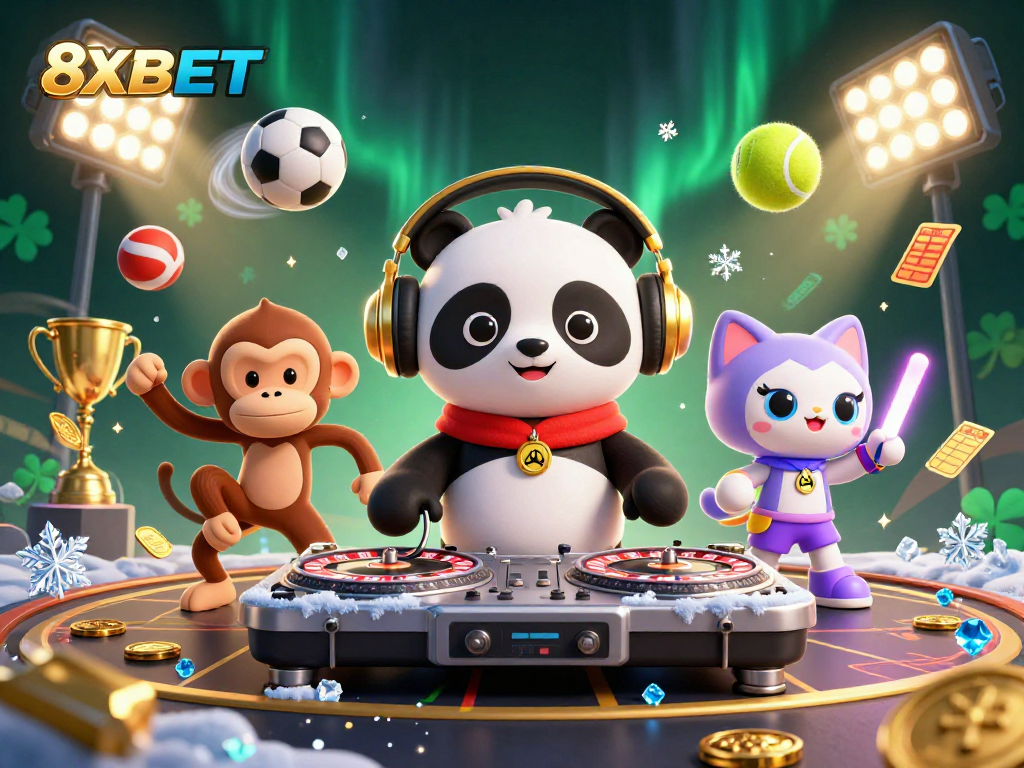 Play and win at 8XBET with a vibrant party atmosphere full of casino excitement