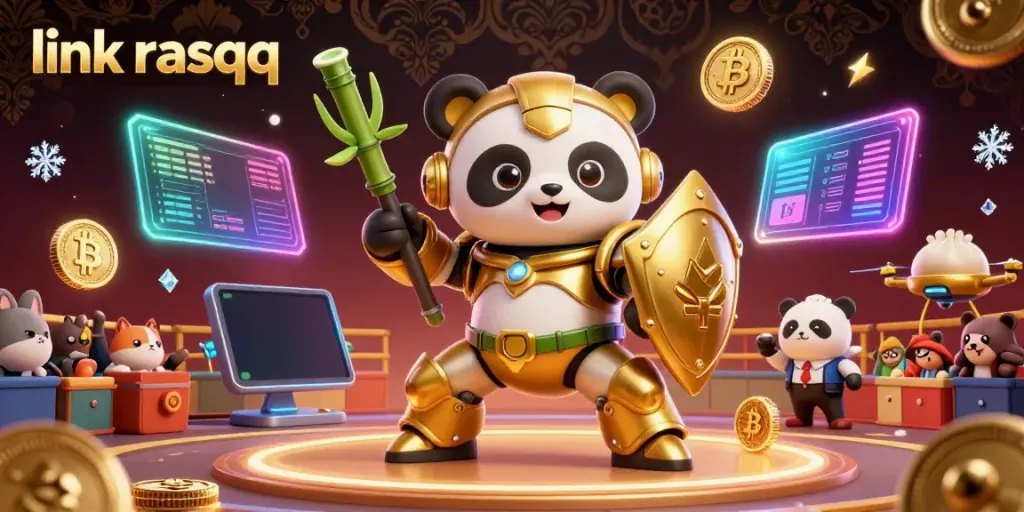 Engage in thrilling card games on link rasqq with immersive 3D cartoon characters and vibrant gaming elements.