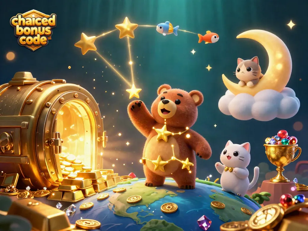 Celebrate with the chanced bonus code, unlocking exciting rewards and sparkling treasures in the casino realm.