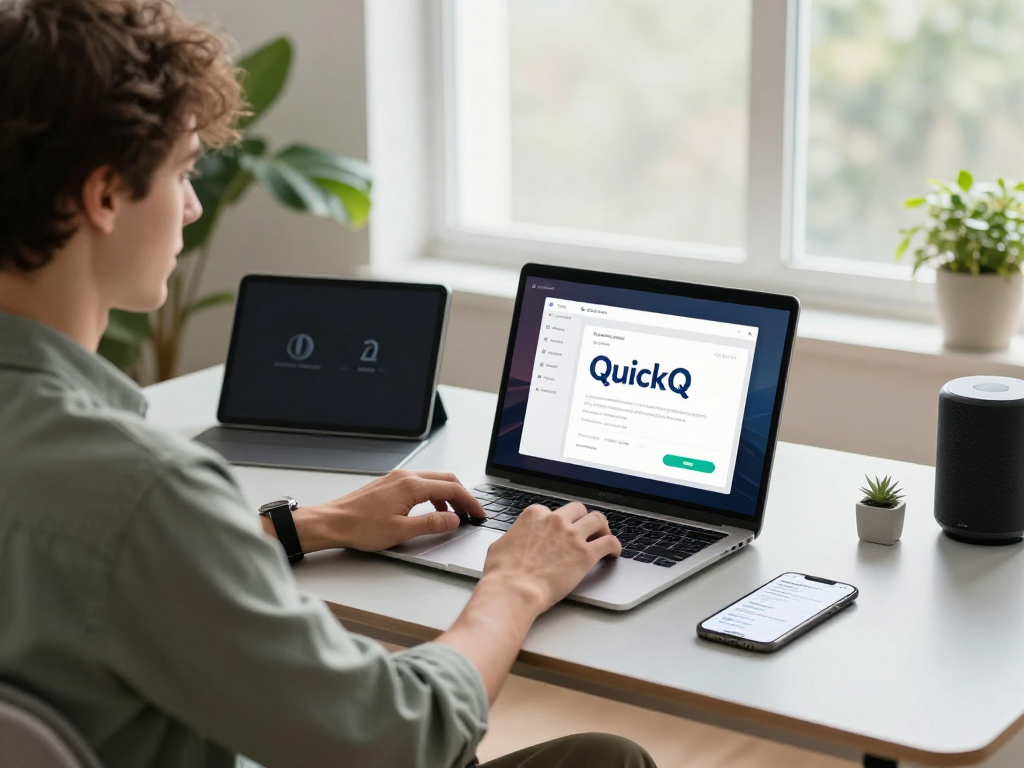 在quickq官网上，智能网络加速工具在现代家庭办公环境中的应用