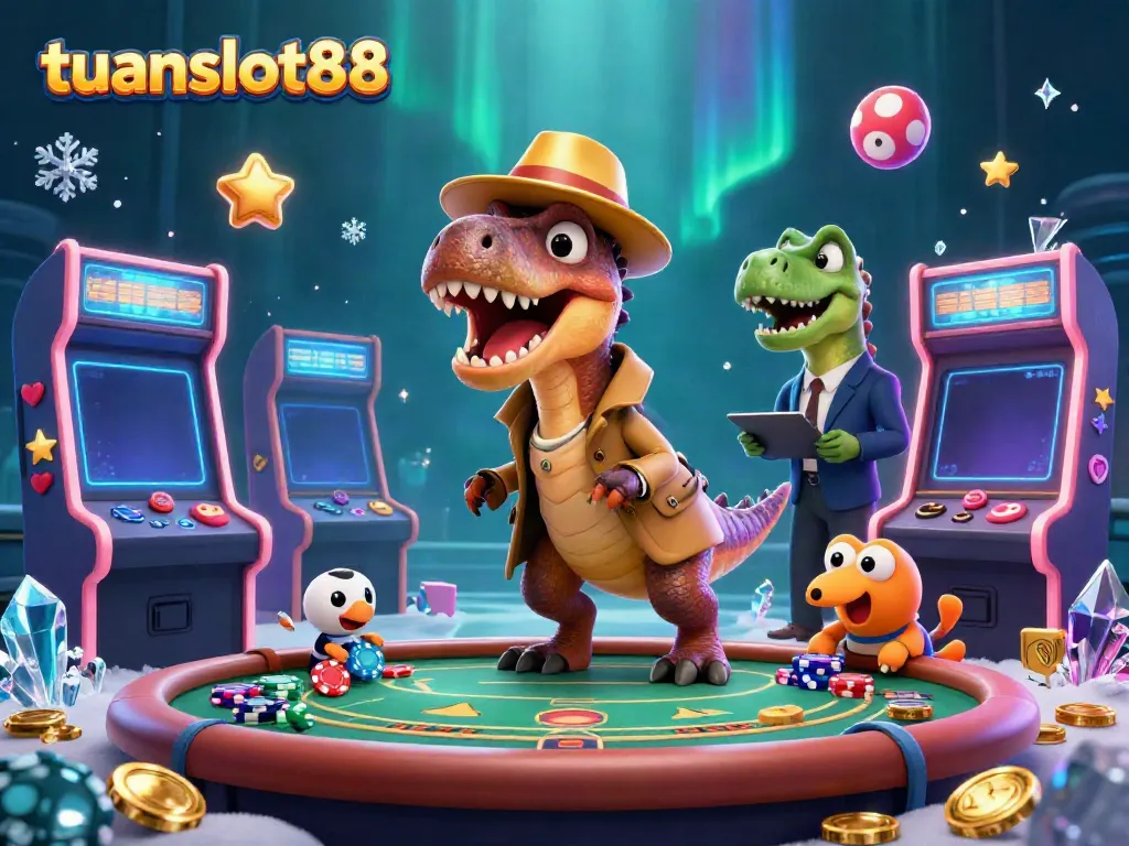 Gali kesenangan dengan tuanslot88, di mana raptor mencuri perhatian di meja blackjack.