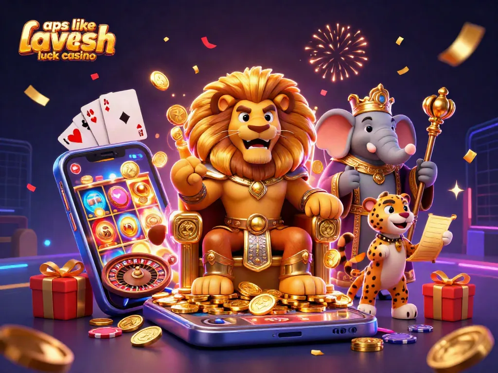 Play exciting games like Lavish Luck Casino with dynamic 3D characters and vibrant slot visuals.