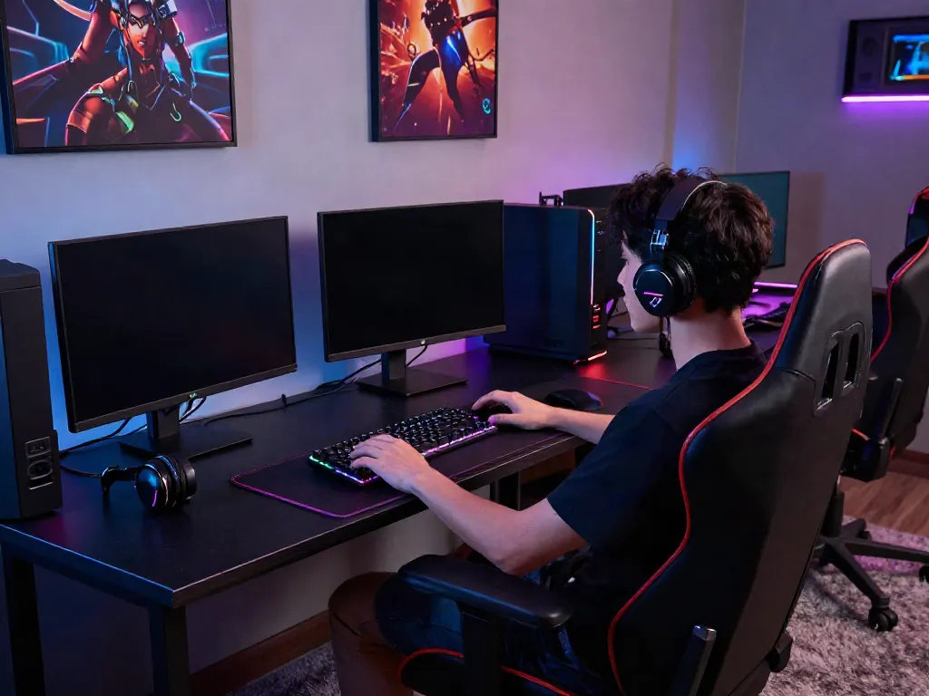 Exciting online gaming experience with batman138 setup showcasing vibrant graphics and immersive atmosphere.