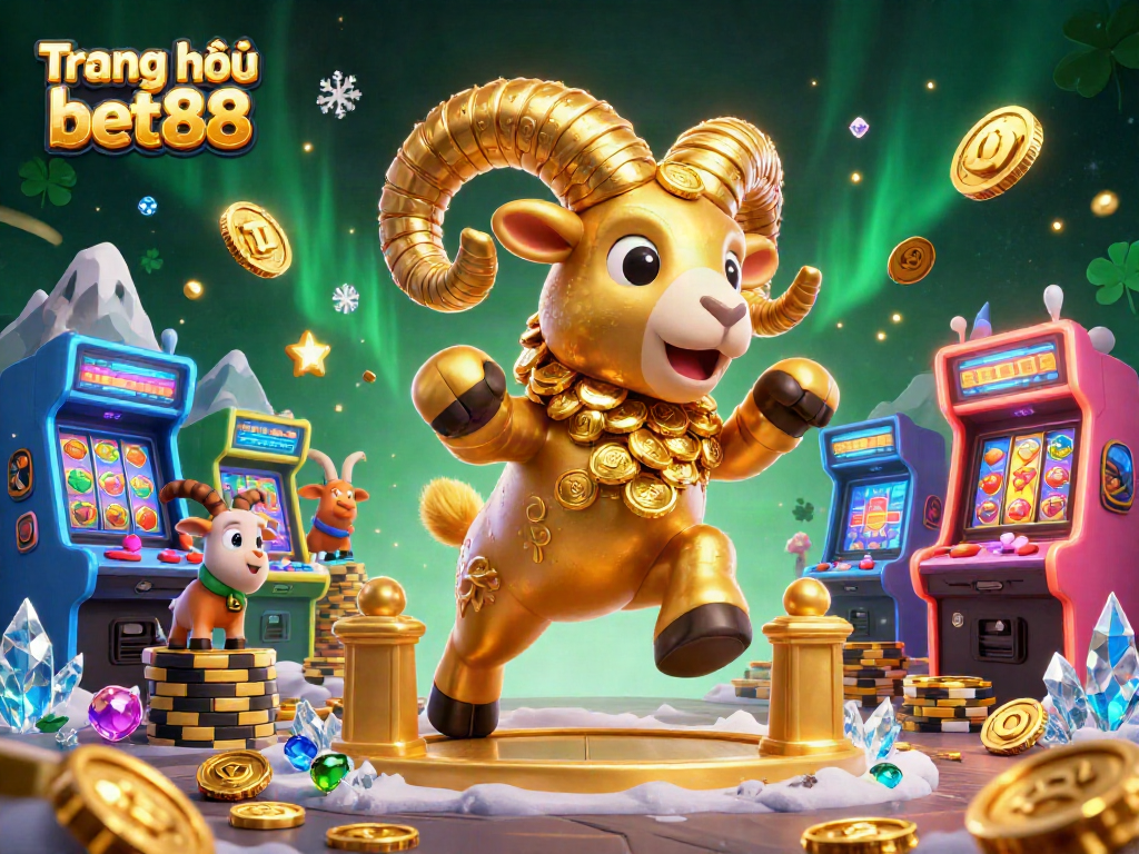 Experience thrilling slots at Trang chủ bet88 with vibrant casino-themed 3D illustration.