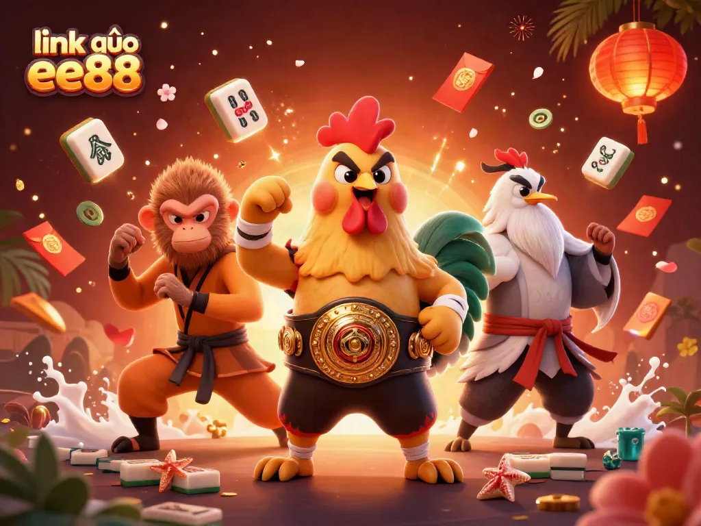 Experience the thrill of play with link vào ee88 featuring dynamic characters and festive game elements.